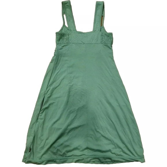 North Face Dress Womens Small Sleeveless Green Lightweight Straight Casual - Picture 7 of 9